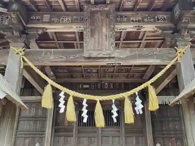 有賀神社の本殿・本堂