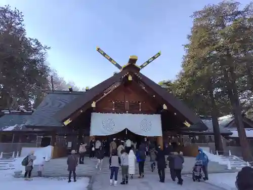 北海道神宮の本殿・本堂