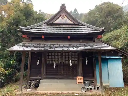神社（名称不明）の本殿・本堂