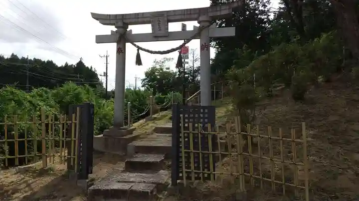 小幡山七福神神社の鳥居