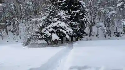 水神龍王神社の庭園
