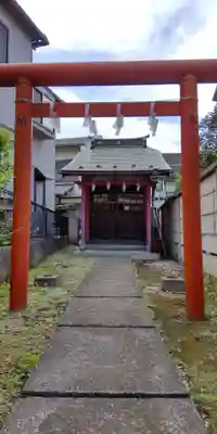 上宿稲荷社の鳥居