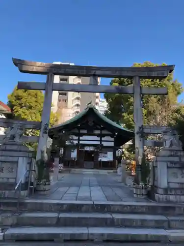 三輪神社の鳥居