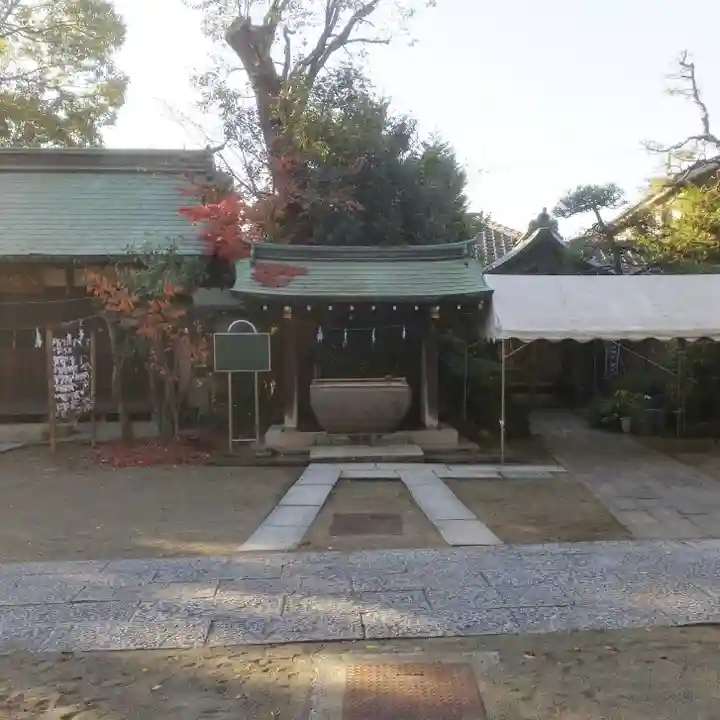篠崎浅間神社の手水舎