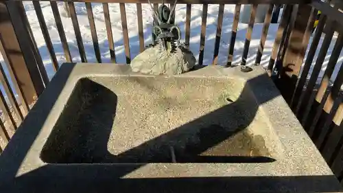 豊平神社の手水