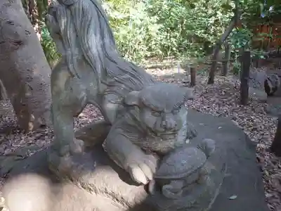 駒木諏訪神社の狛犬