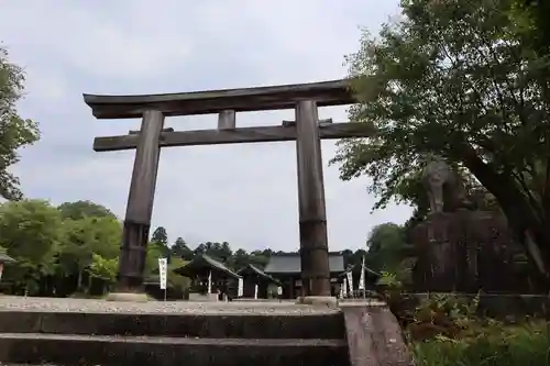 吉野神宮の鳥居