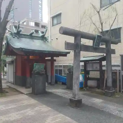 栁神社の鳥居