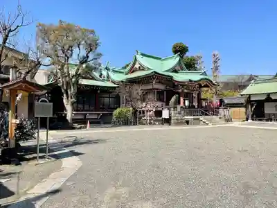 諏訪神社の本殿・本堂