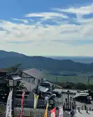 筑波山大御堂の景色