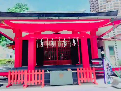 麻布氷川神社の本殿・本堂