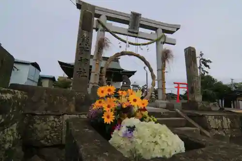 熊野福藏神社の鳥居