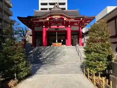 成子天神社の本殿・本堂