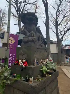 戸越八幡神社の狛犬