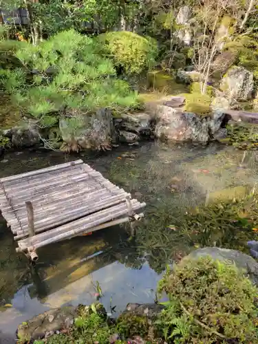 如意寺の庭園