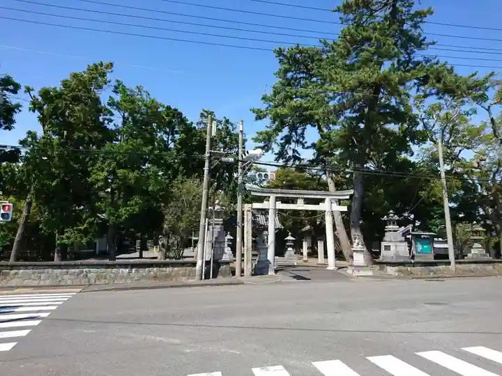 片岡神社の周辺