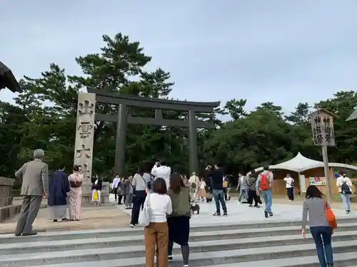 出雲大社の鳥居