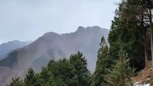 三峯神社の景色