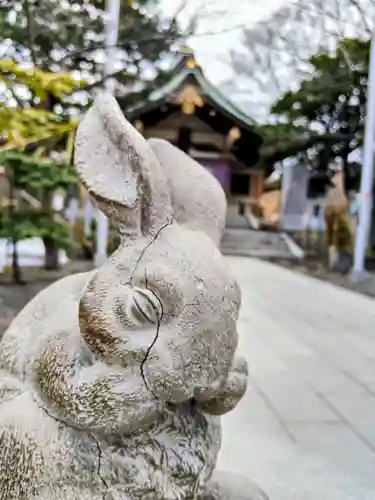 彌彦神社　(伊夜日子神社)の像