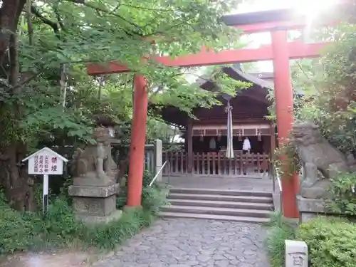 漢國神社の鳥居