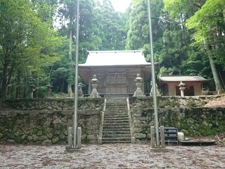 白山神社の本殿・本堂
