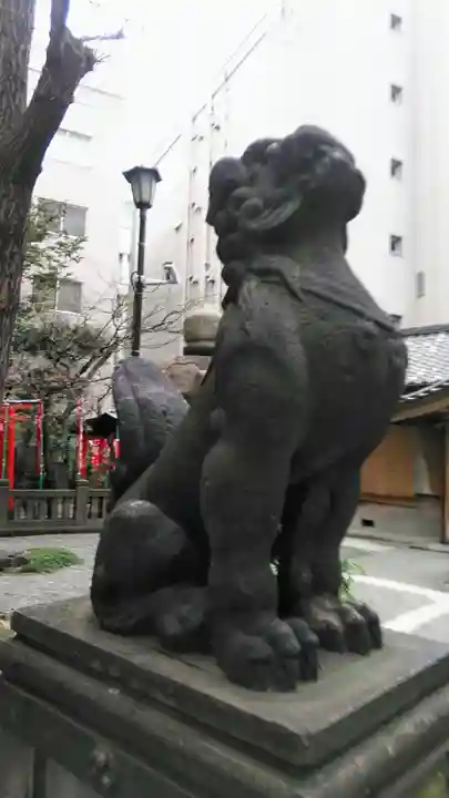 日本橋日枝神社の狛犬
