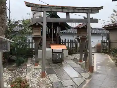 高津宮の末社・摂社