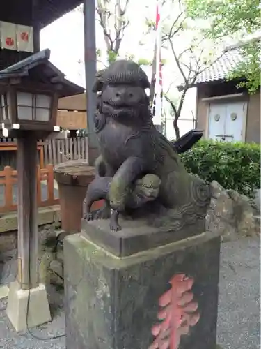 七社神社の狛犬