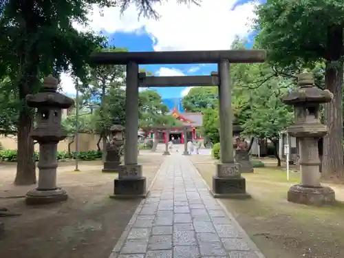 品川神社の鳥居