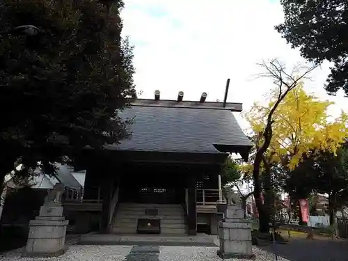 稲荷神社の本殿・本堂