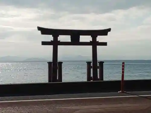 白鬚神社の鳥居