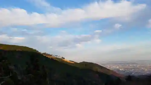 大山阿夫利神社の景色