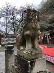 徳島眉山天神社の狛犬