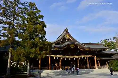 寒川神社の本殿・本堂