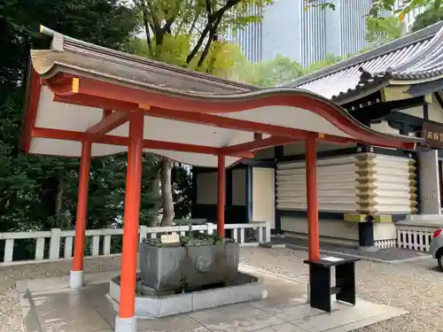 日枝神社の手水舎