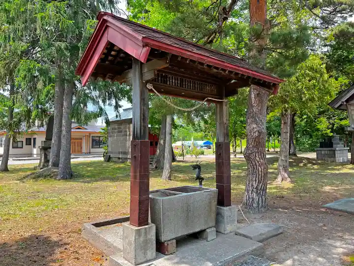 新十津川神社の手水舎