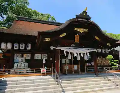田村神社の本殿・本堂