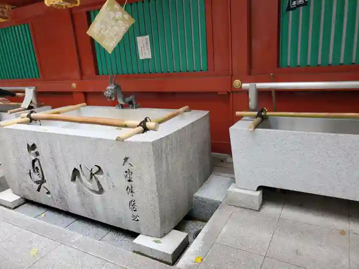 神田神社(神田明神)の手水舎