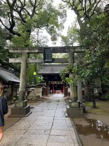 赤坂氷川神社の鳥居