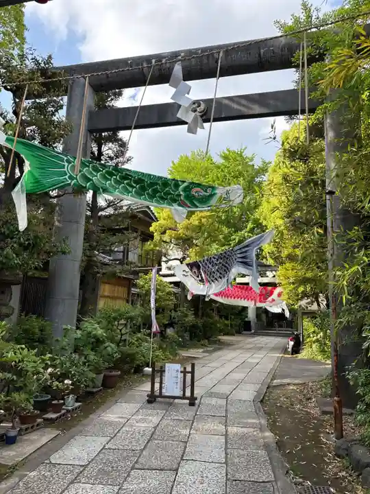 江東天祖神社の鳥居