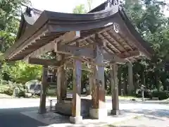 出羽神社(出羽三山神社)～三神合祭殿～の手水