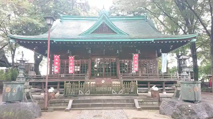 (下館)羽黒神社の本殿・本堂