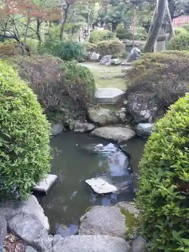 津島神社の庭園