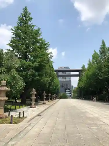 靖國神社の鳥居