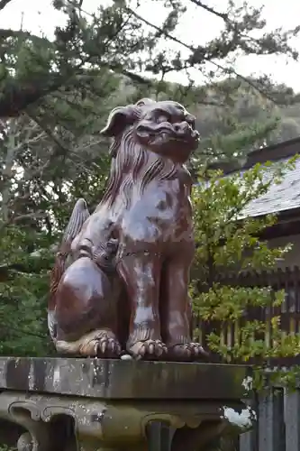 大洗磯前神社の狛犬