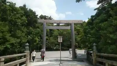 伊勢神宮内宮(皇大神宮)の鳥居