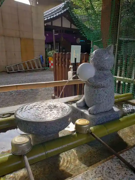 荻窪白山神社の手水舎