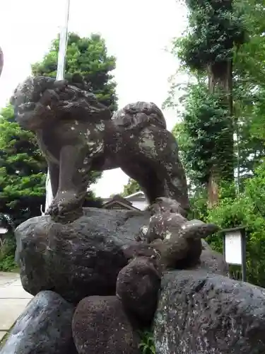 寒田神社の狛犬