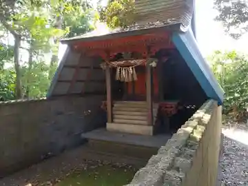 八幡神社の本殿・本堂