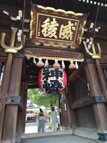 櫛田神社の山門